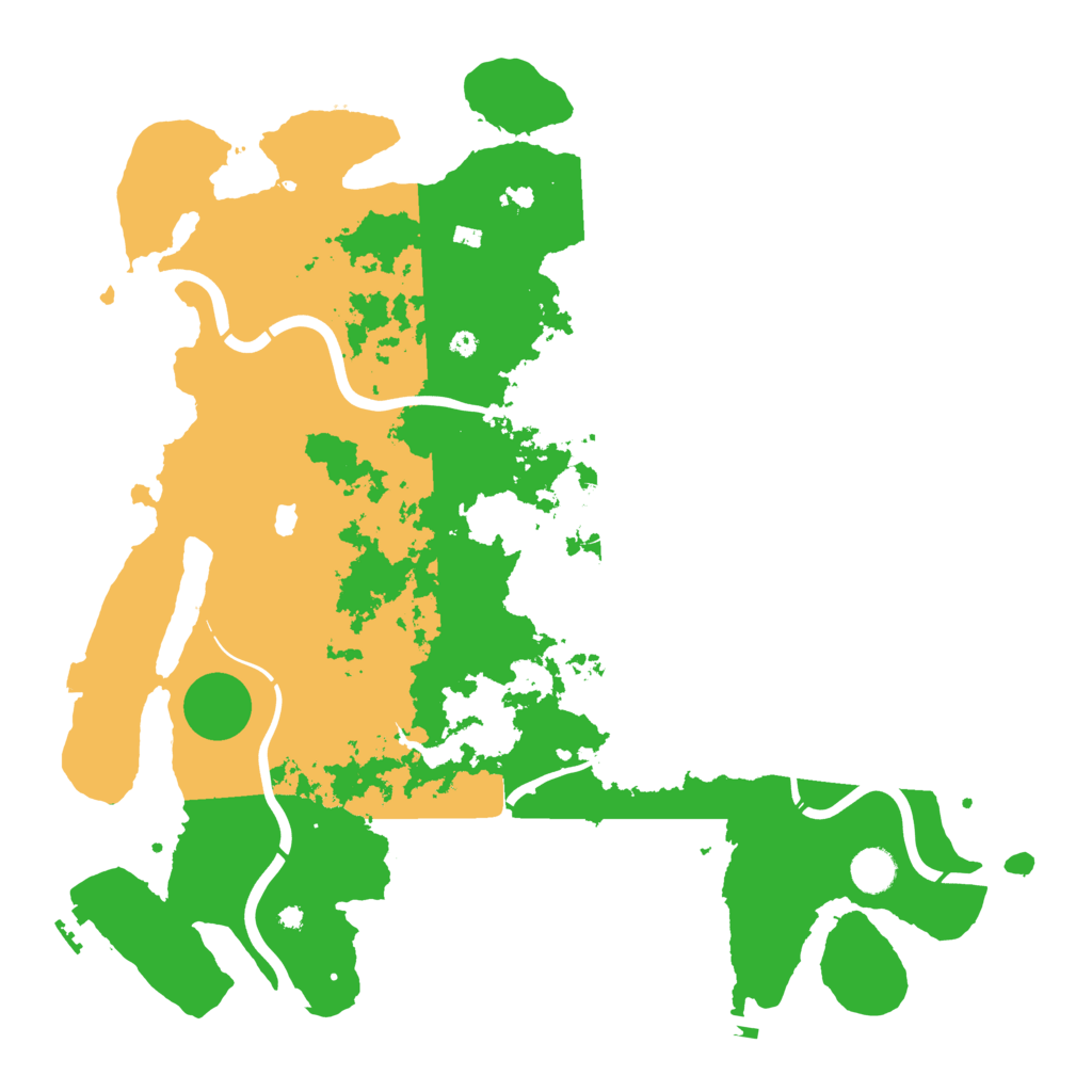 Biome Rust Map: Procedural Map, Size: 4250, Seed: 1667709229
