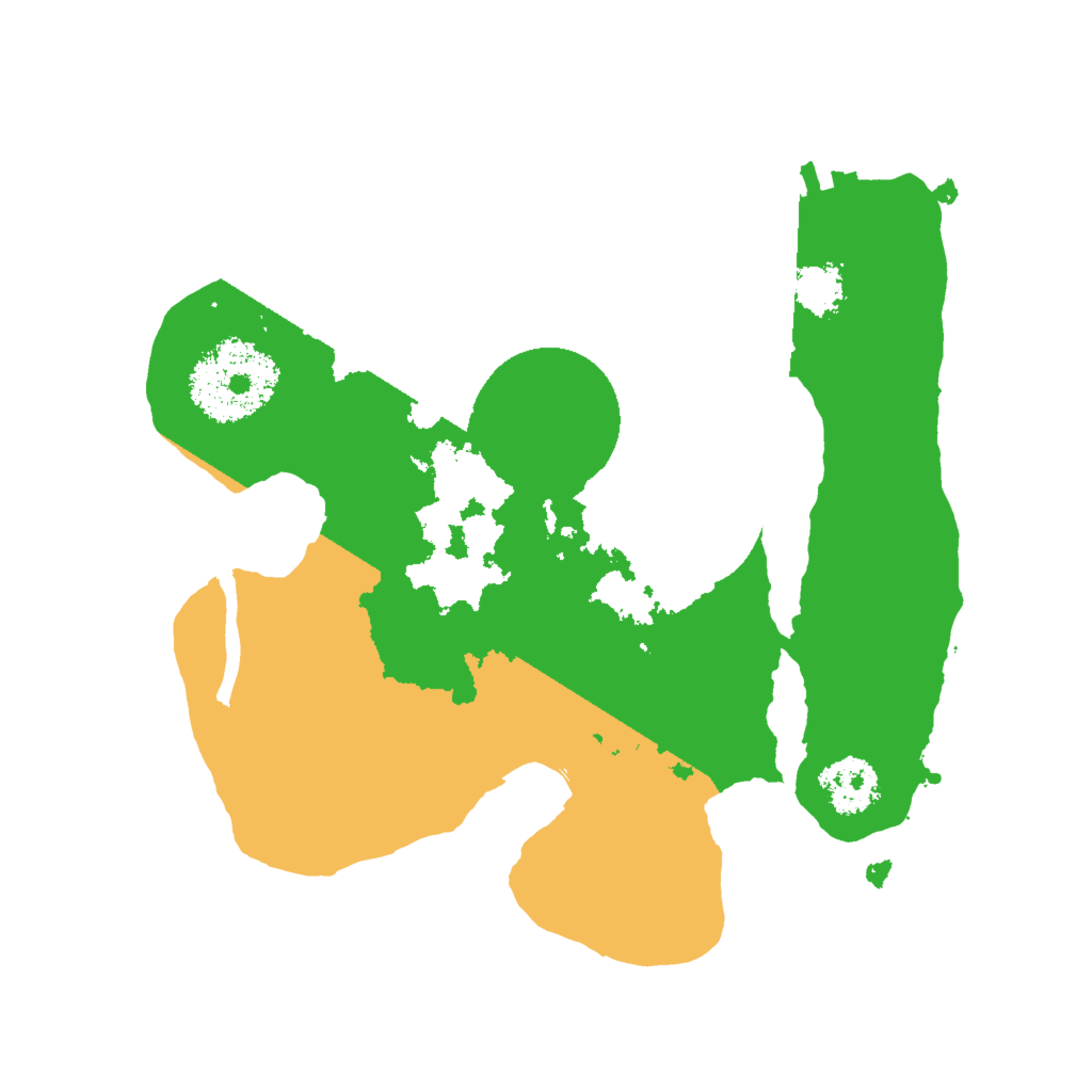 Biome Rust Map: Procedural Map, Size: 2000, Seed: 173