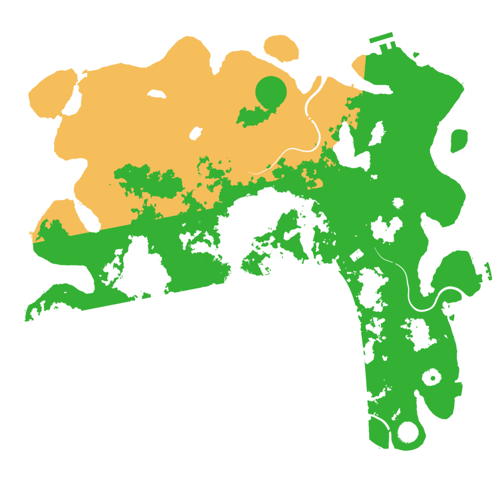 Biome Rust Map: Procedural Map, Size: 4250, Seed: 1918836441