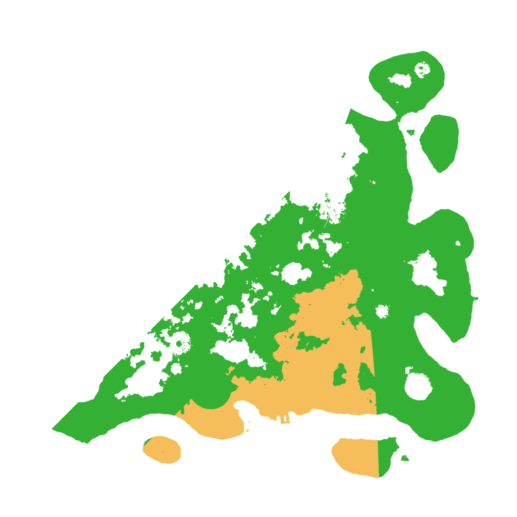 Biome Rust Map: Procedural Map, Size: 3500, Seed: 1021021