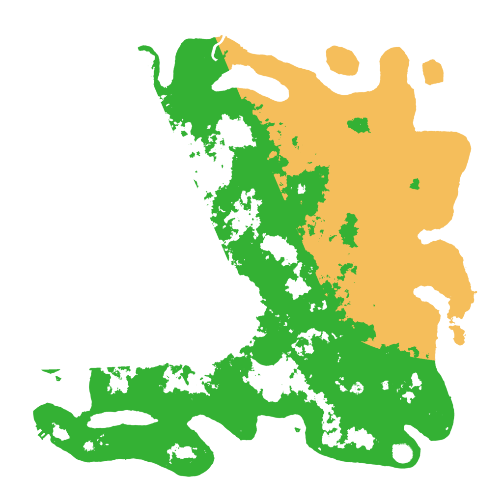 Biome Rust Map: Procedural Map, Size: 4500, Seed: 7746352