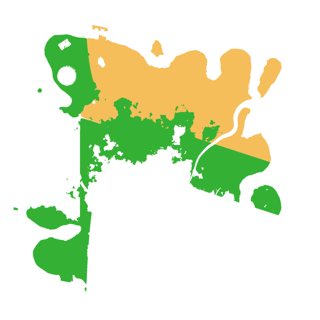 Biome Rust Map: Procedural Map, Size: 3000, Seed: 28928724