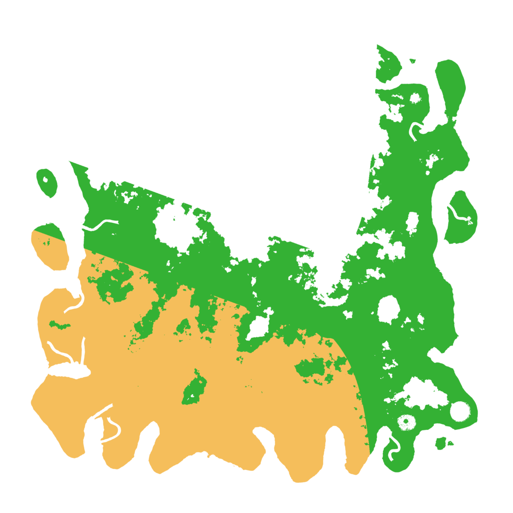 Biome Rust Map: Procedural Map, Size: 4500, Seed: 1776