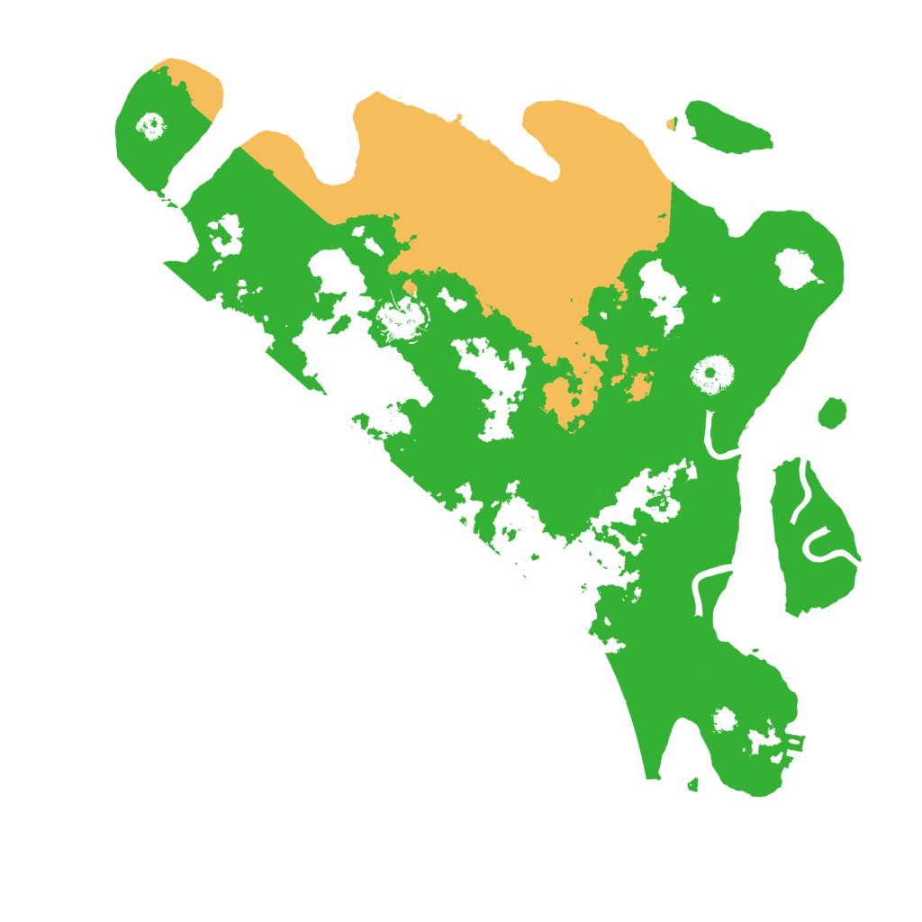 Biome Rust Map: Procedural Map, Size: 3500, Seed: 575413069