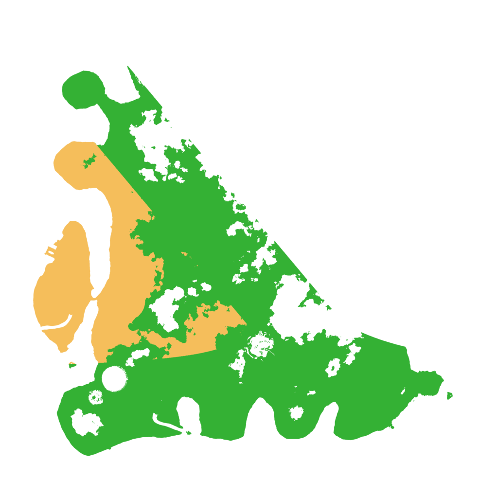 Biome Rust Map: Procedural Map, Size: 3500, Seed: 1625496788