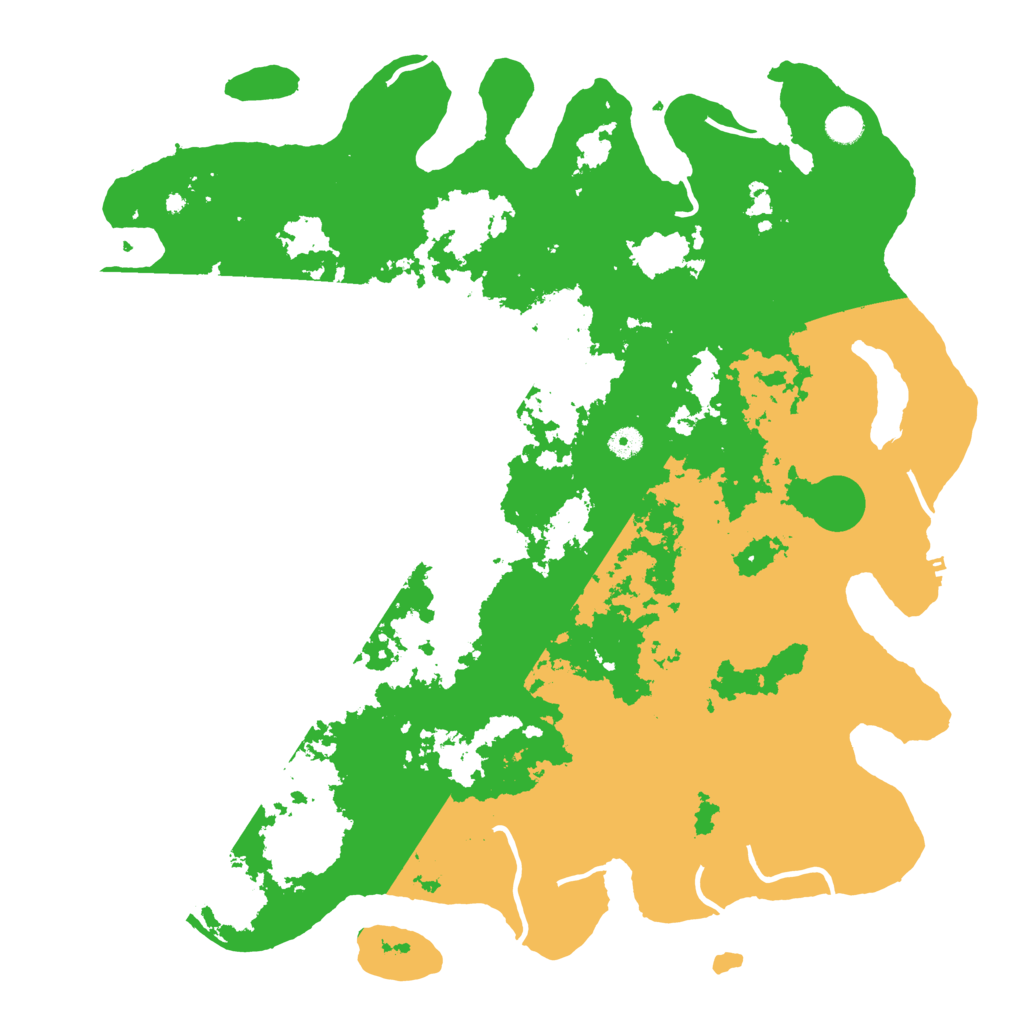 Biome Rust Map: Procedural Map, Size: 4800, Seed: 100816564
