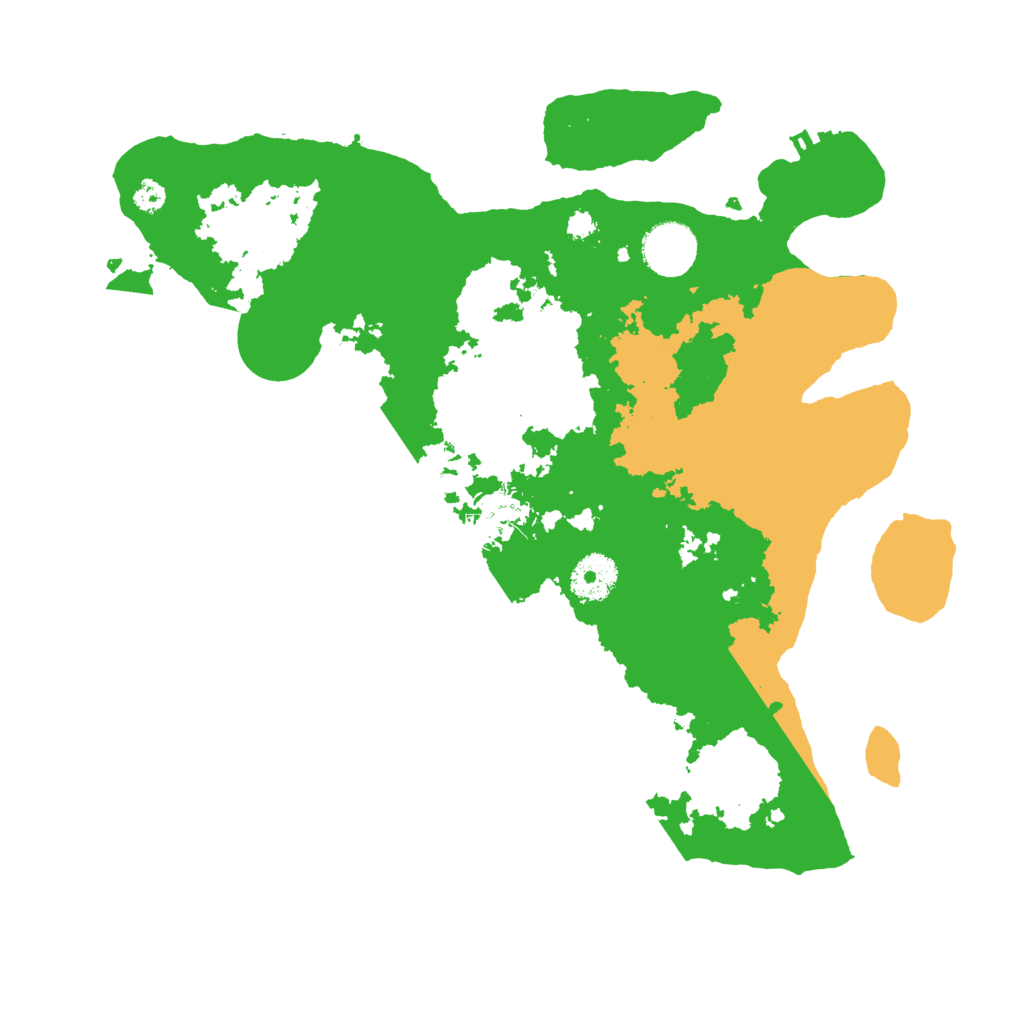Biome Rust Map: Procedural Map, Size: 3341, Seed: 13826