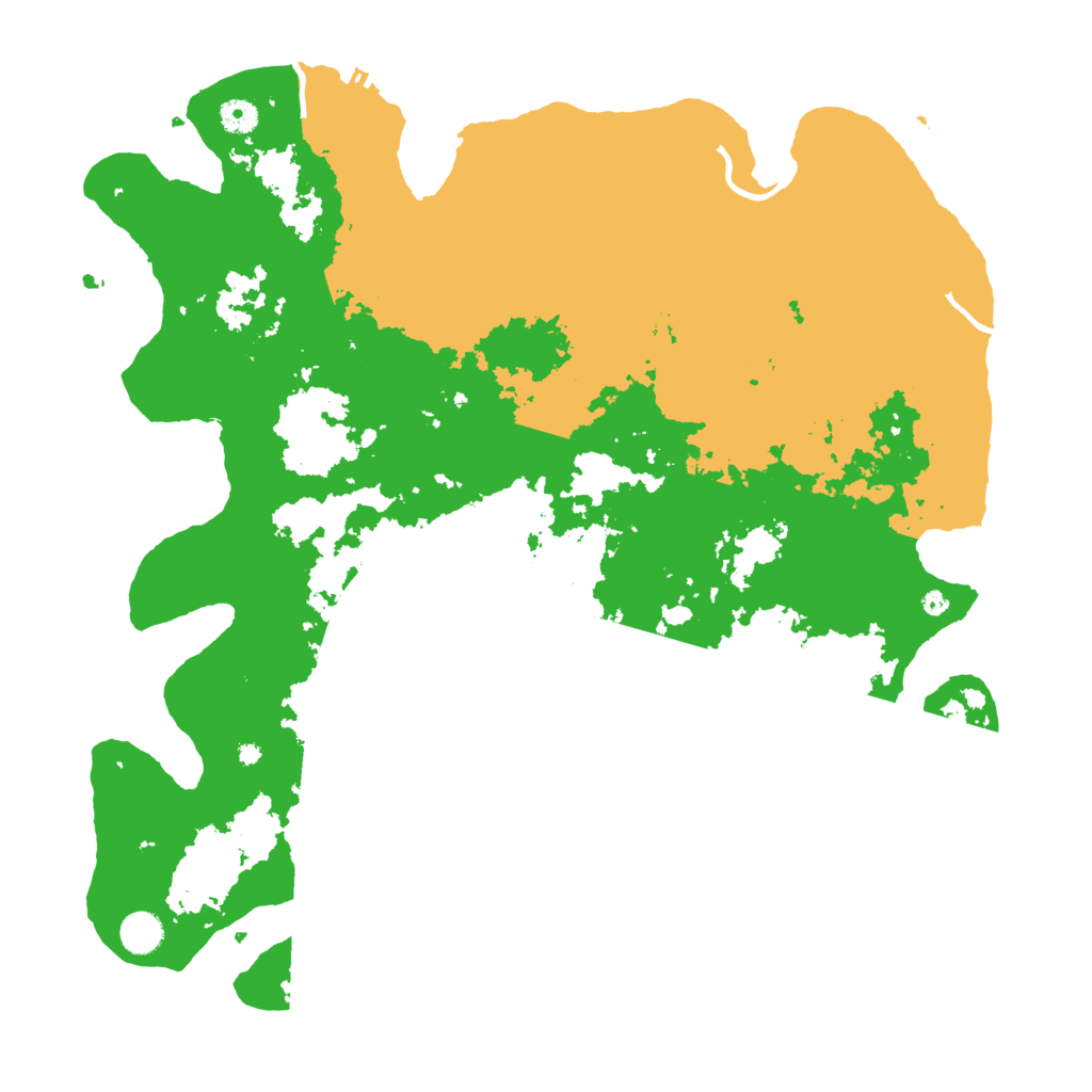 Biome Rust Map: Procedural Map, Size: 4500, Seed: 686395766