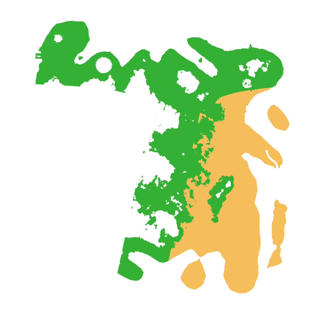 Biome Rust Map: Procedural Map, Size: 3500, Seed: 22321361