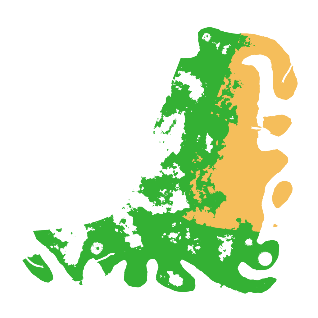 Biome Rust Map: Procedural Map, Size: 4000, Seed: 4783829