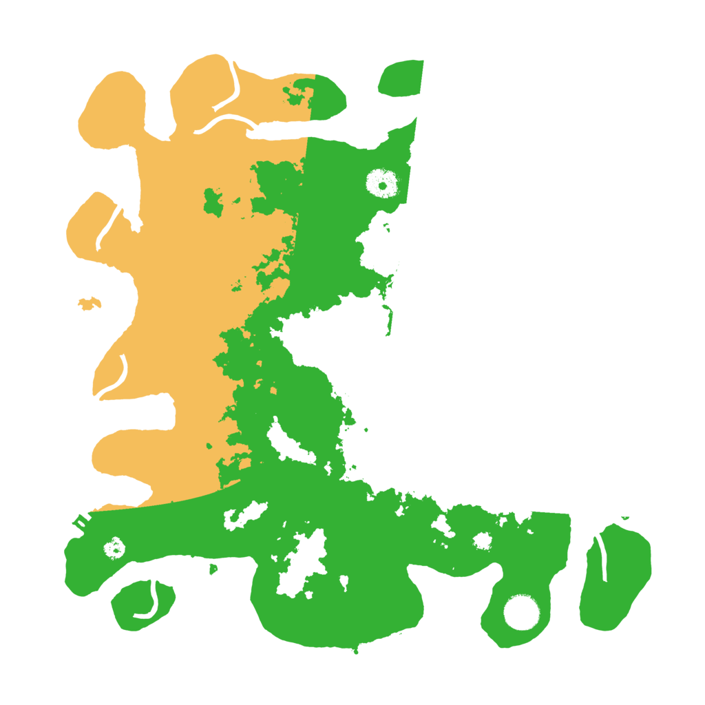 Biome Rust Map: Procedural Map, Size: 3500, Seed: 87179216