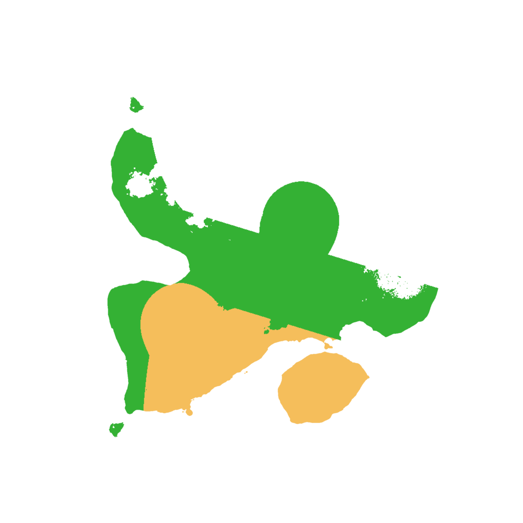 Biome Rust Map: Procedural Map, Size: 1800, Seed: 13825