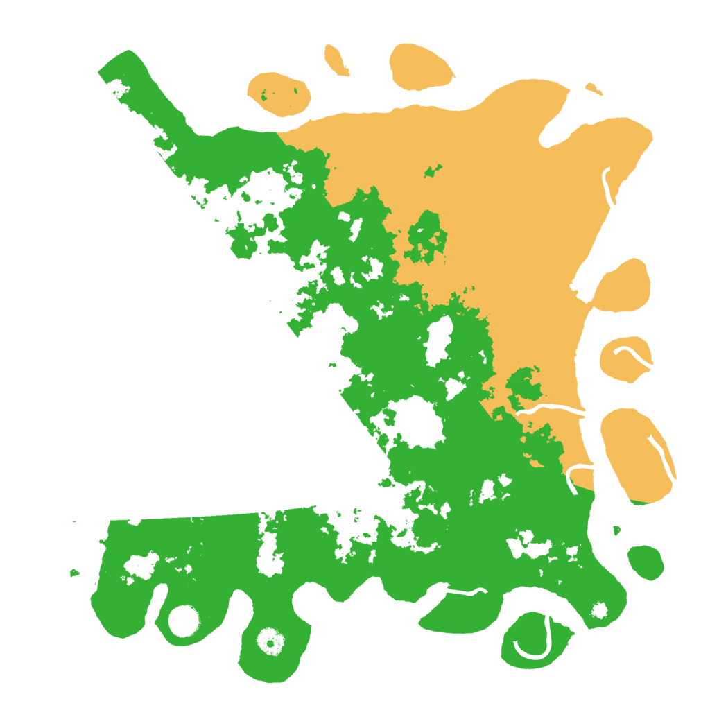 Biome Rust Map: Procedural Map, Size: 4000, Seed: 52643420