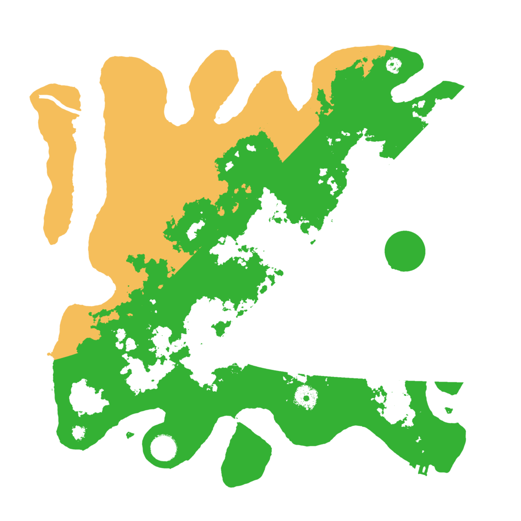 Biome Rust Map: Procedural Map, Size: 3500, Seed: 65165863