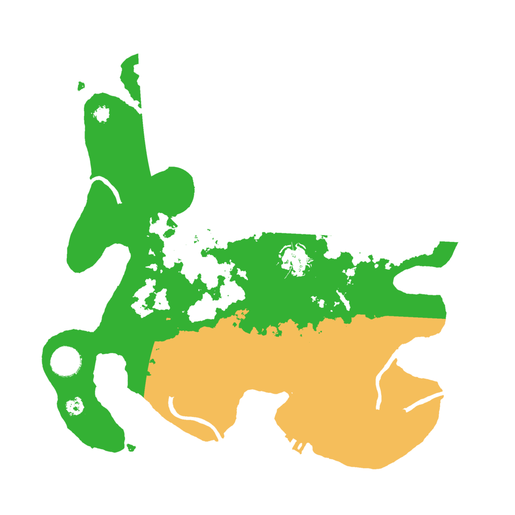 Biome Rust Map: Procedural Map, Size: 3000, Seed: 9054318