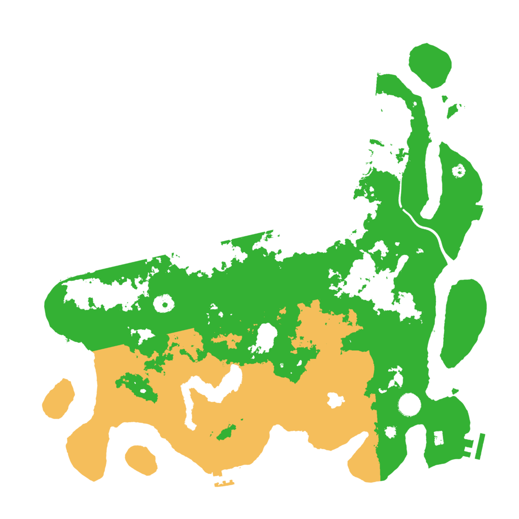 Biome Rust Map: Procedural Map, Size: 4000, Seed: 1961398535