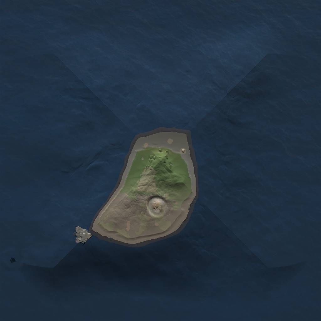 Rust Map: Procedural Map, Size: 1000, Seed: 163618, 3 Monuments