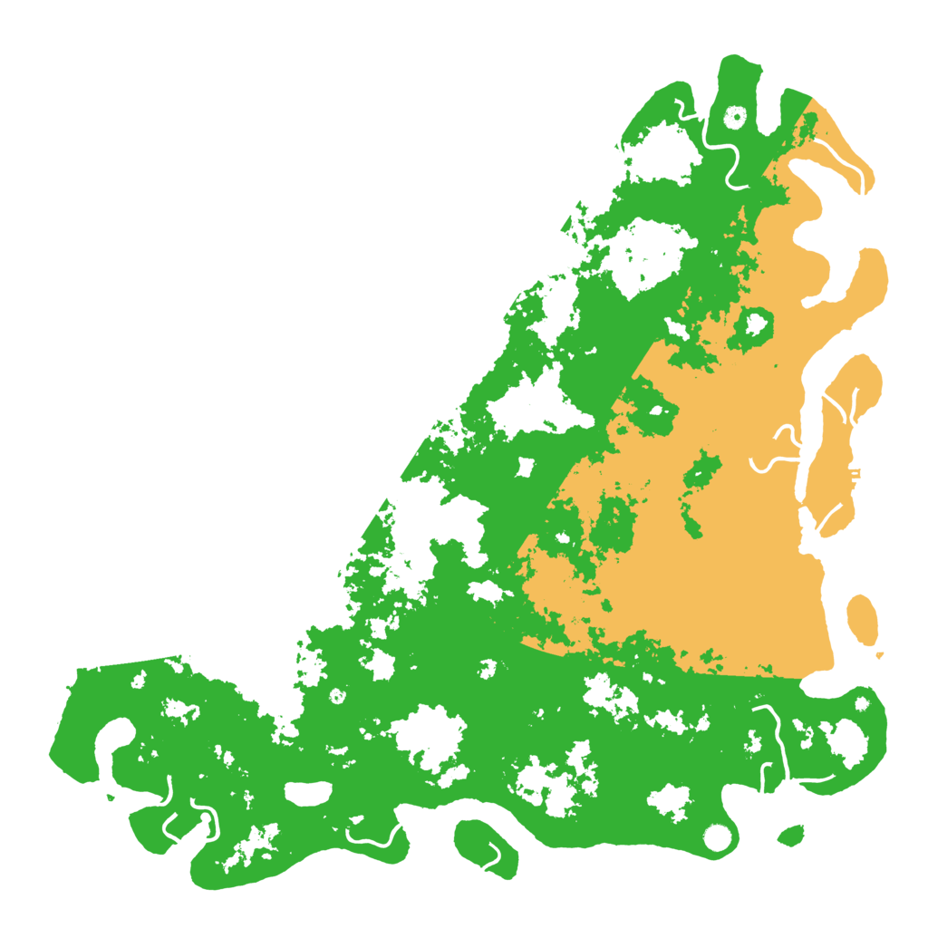 Biome Rust Map: Procedural Map, Size: 6000, Seed: 455648413