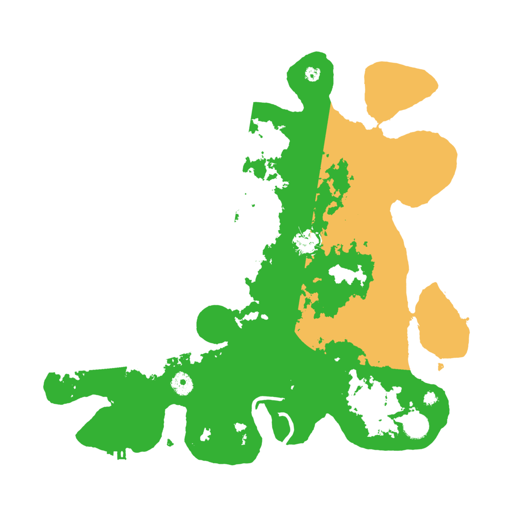 Biome Rust Map: Procedural Map, Size: 3500, Seed: 22855362