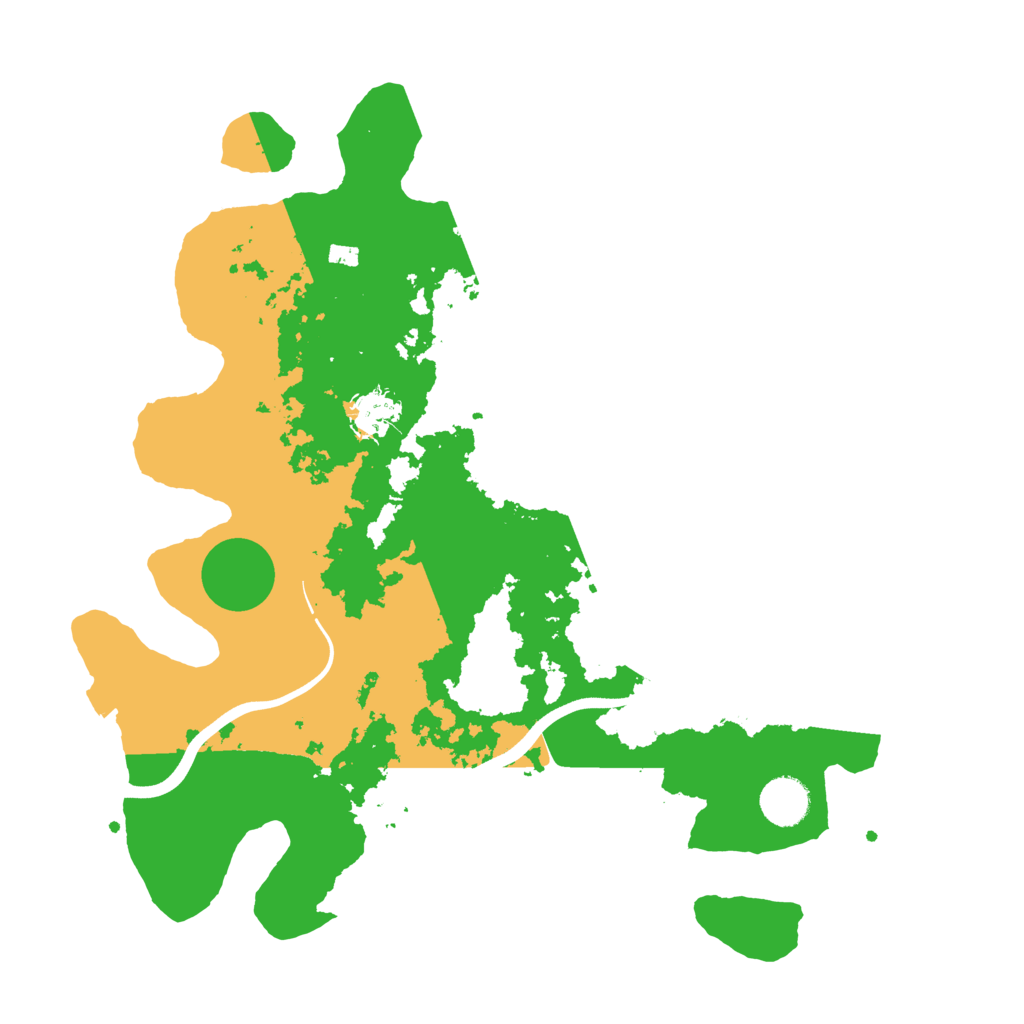 Biome Rust Map: Procedural Map, Size: 3700, Seed: 1904599716