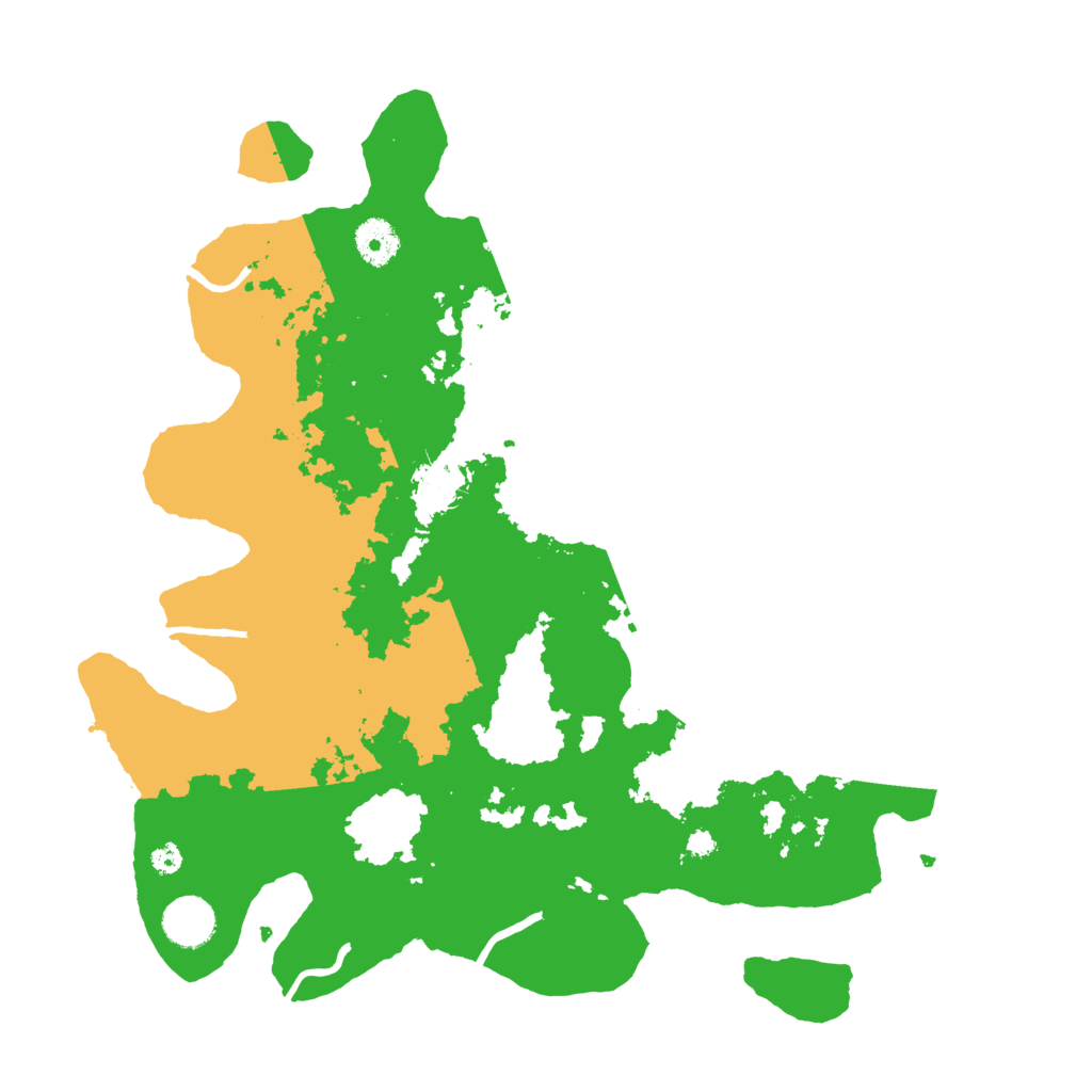Biome Rust Map: Procedural Map, Size: 3700, Seed: 1904599716