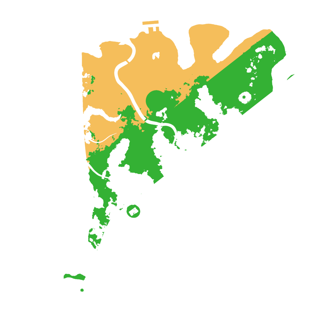 Biome Rust Map: Procedural Map, Size: 4000, Seed: 1443994140