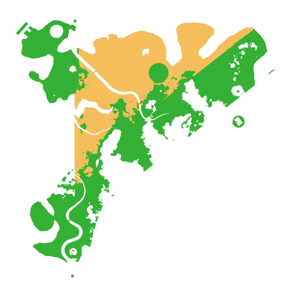 Biome Rust Map: Procedural Map, Size: 4000, Seed: 1443994140