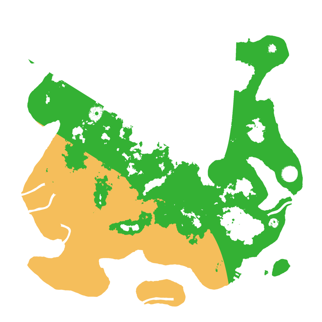 Biome Rust Map: Procedural Map, Size: 3500, Seed: 5563126