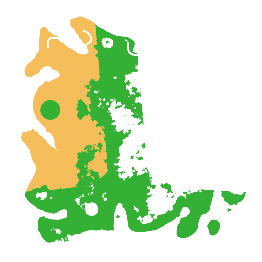 Biome Rust Map: Procedural Map, Size: 3500, Seed: 73352990