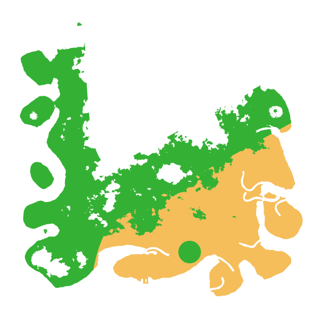 Biome Rust Map: Procedural Map, Size: 3750, Seed: 101549323
