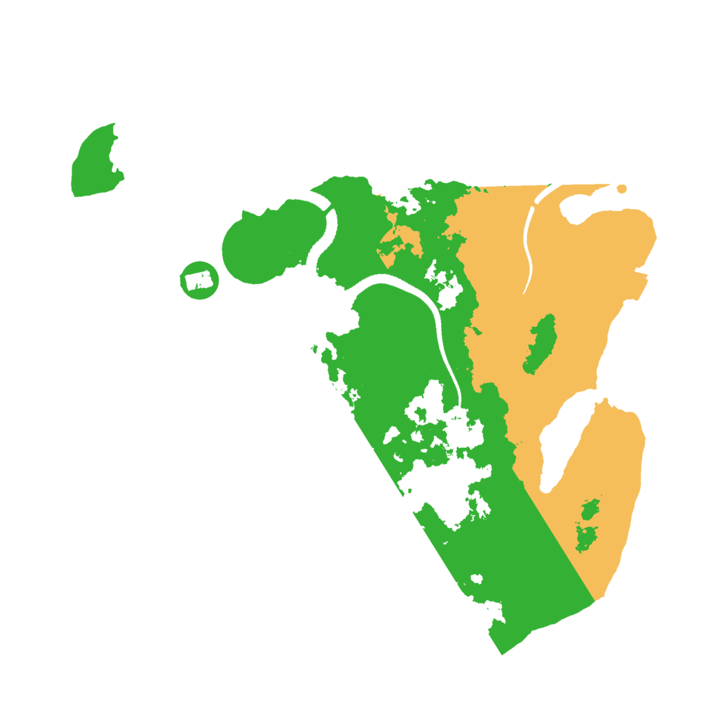 Biome Rust Map: Procedural Map, Size: 3000, Seed: 1902750713