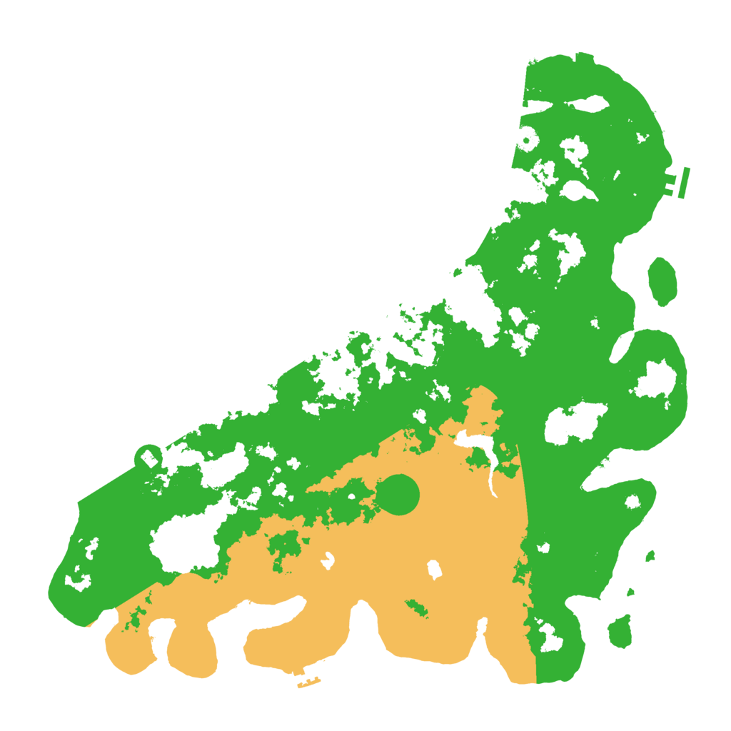 Biome Rust Map: Procedural Map, Size: 4699, Seed: 2300000
