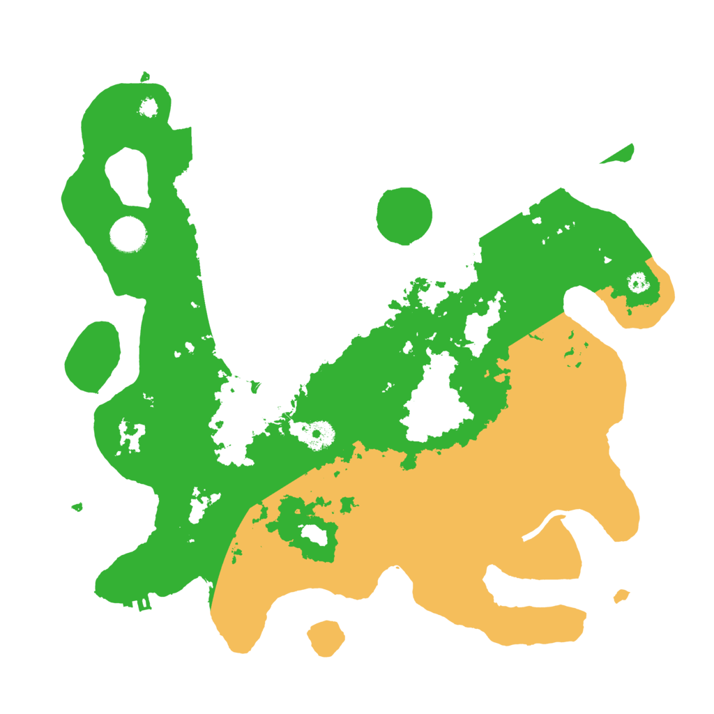 Biome Rust Map: Procedural Map, Size: 3500, Seed: 8885416