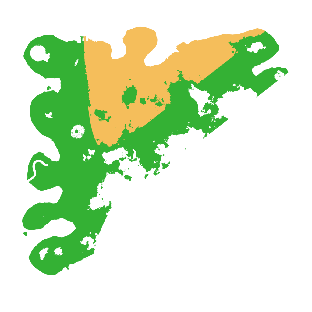 Biome Rust Map: Procedural Map, Size: 3500, Seed: 16762912