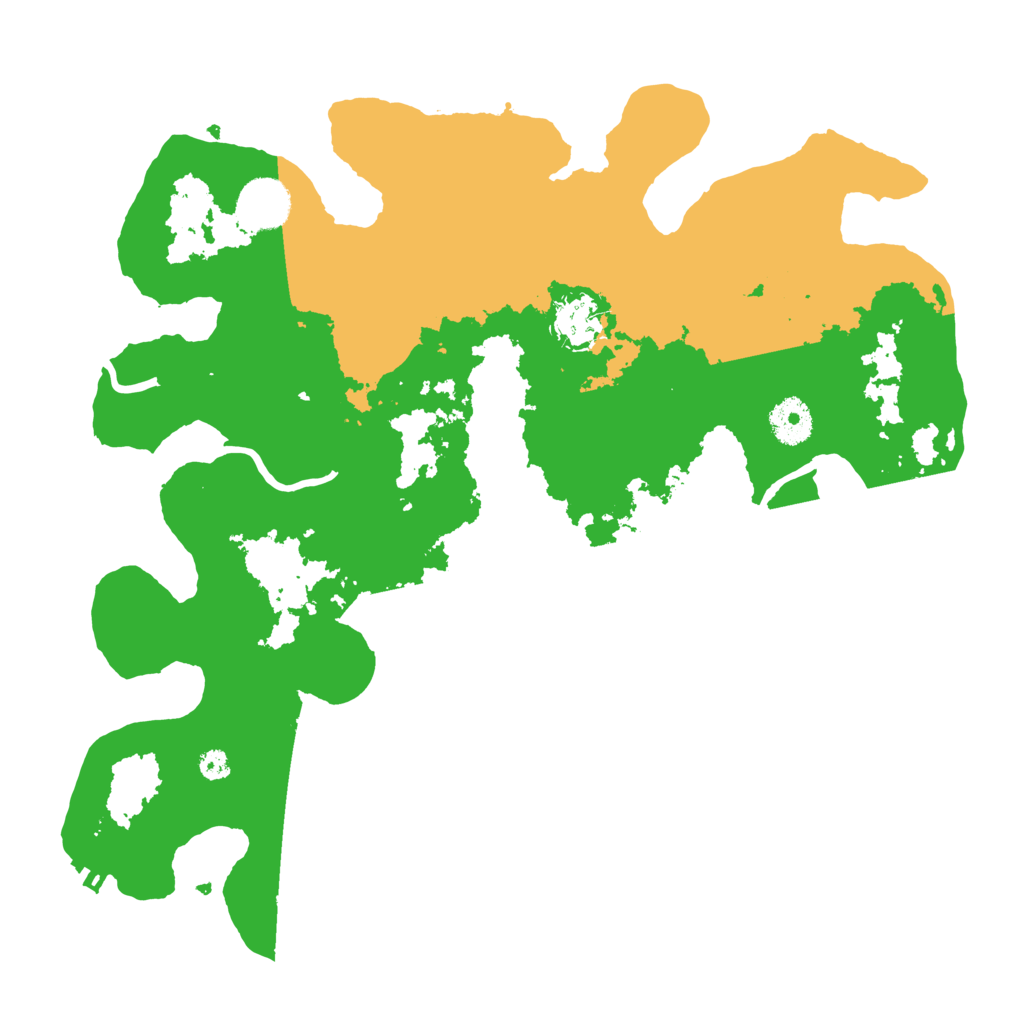 Biome Rust Map: Procedural Map, Size: 3500, Seed: 1354219927