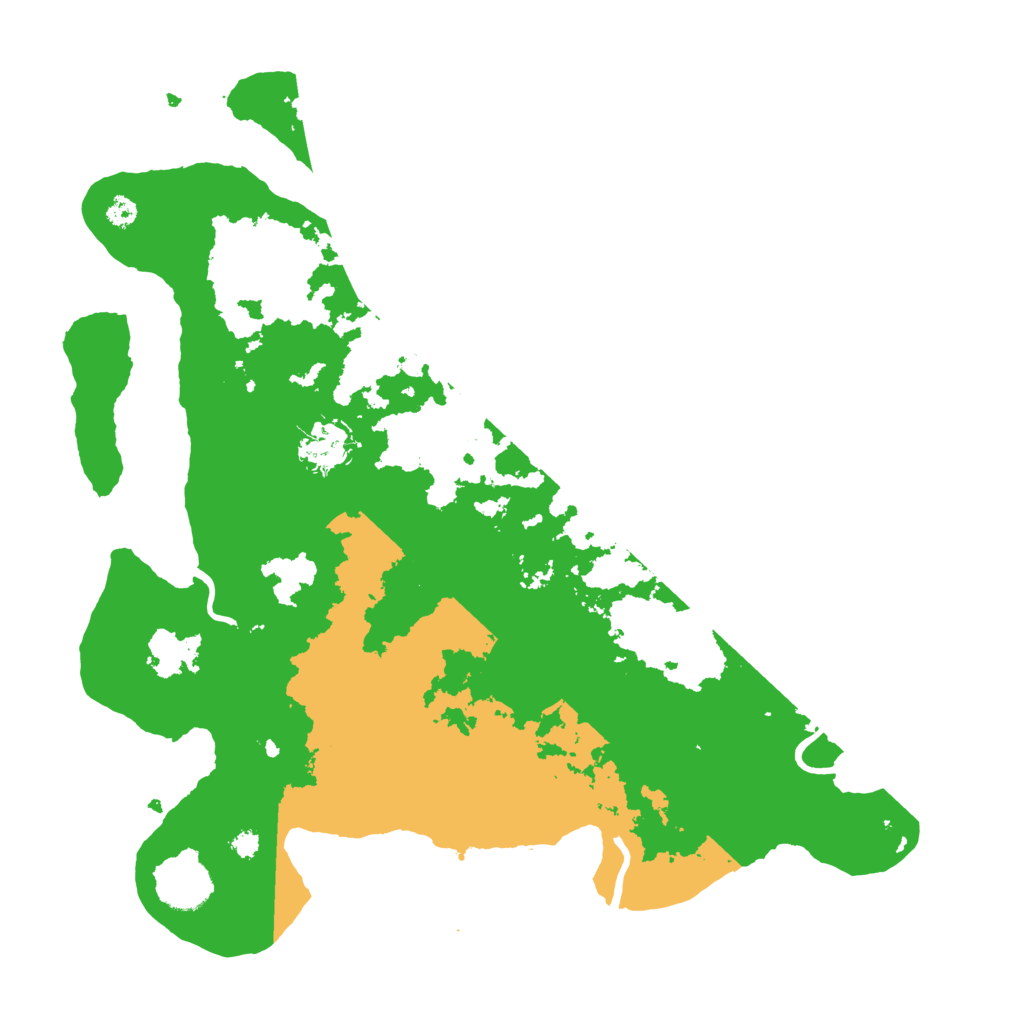 Biome Rust Map: Procedural Map, Size: 3500, Seed: 2128715062