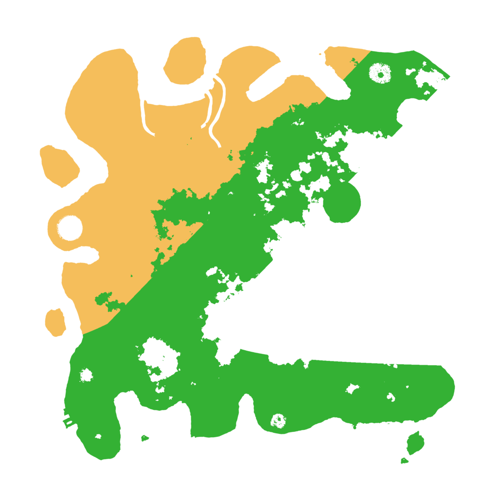 Biome Rust Map: Procedural Map, Size: 3500, Seed: 97091967