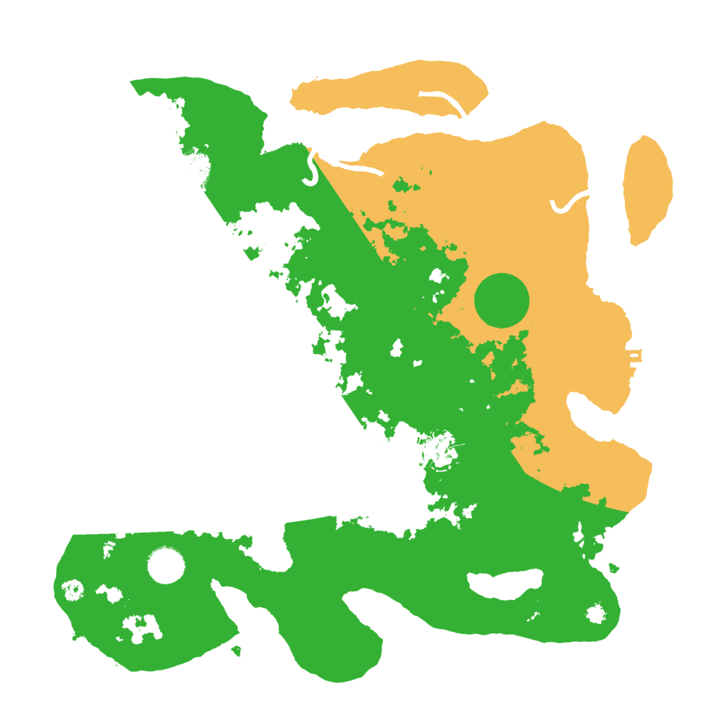 Biome Rust Map: Procedural Map, Size: 3500, Seed: 1397154883