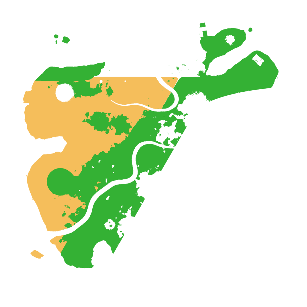 Biome Rust Map: Procedural Map, Size: 3000, Seed: 861702336