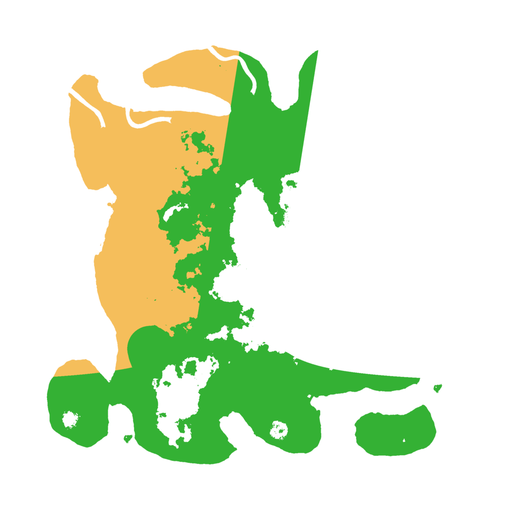 Biome Rust Map: Procedural Map, Size: 3000, Seed: 977517818