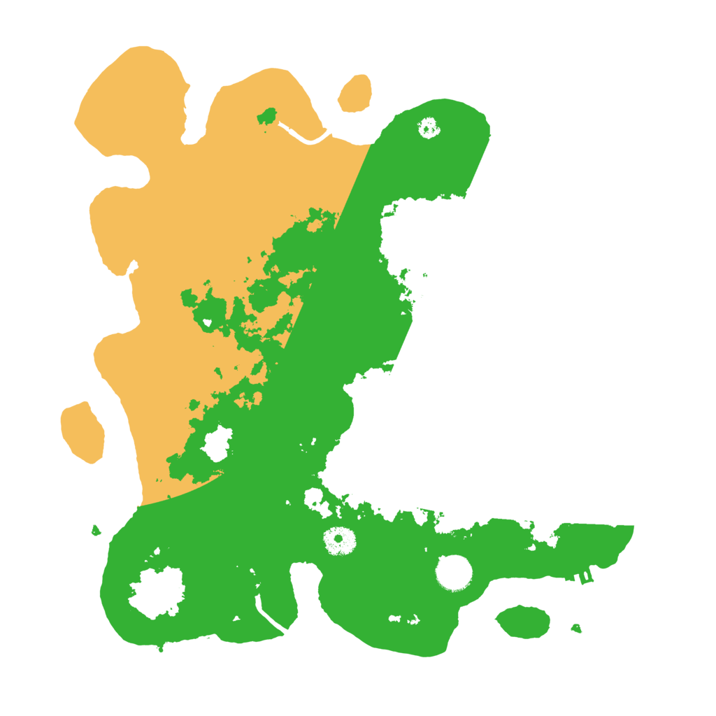 Biome Rust Map: Procedural Map, Size: 3500, Seed: 312612