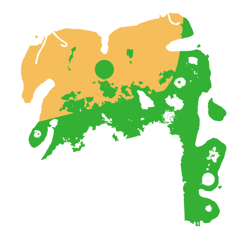 Biome Rust Map: Procedural Map, Size: 3500, Seed: 75137632