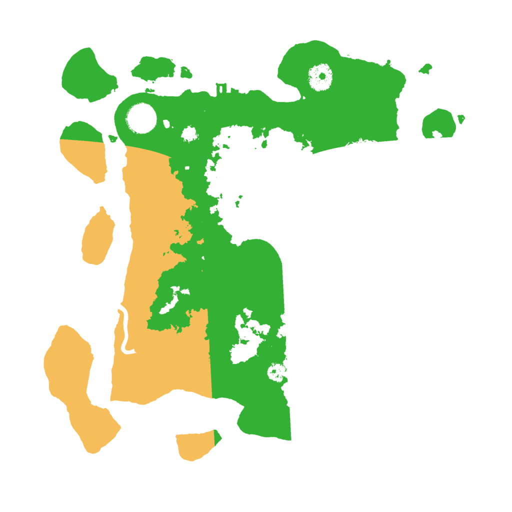 Biome Rust Map: Procedural Map, Size: 3000, Seed: 128004439