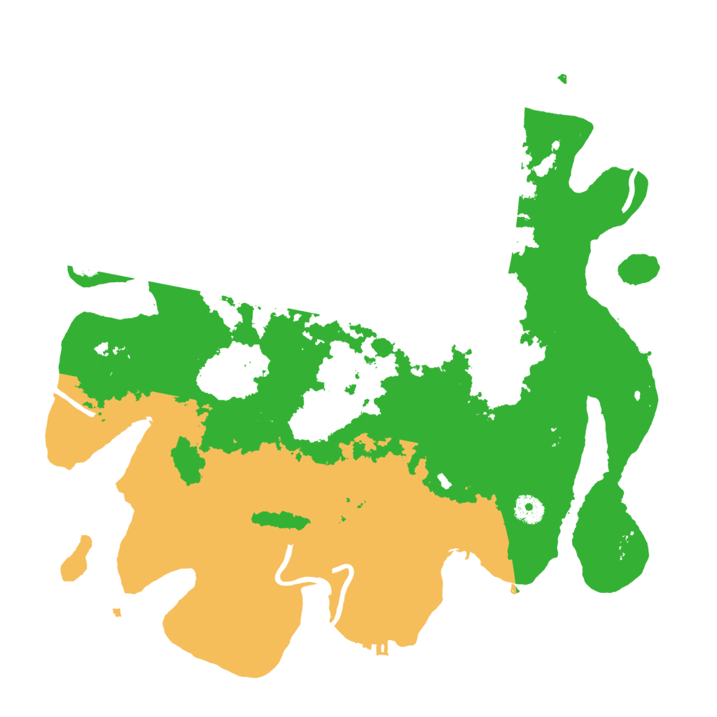 Biome Rust Map: Procedural Map, Size: 3700, Seed: 1792716738
