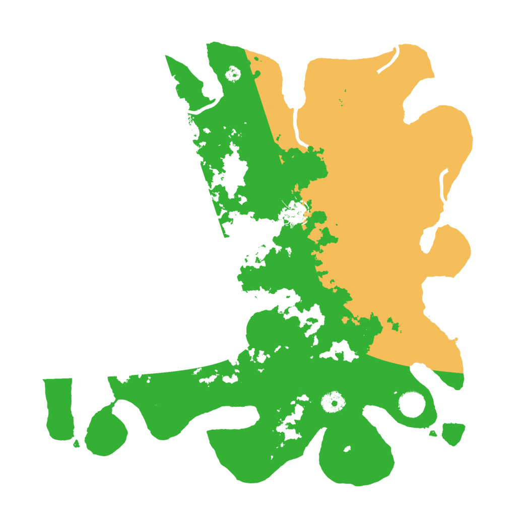 Biome Rust Map: Procedural Map, Size: 3500, Seed: 347042936