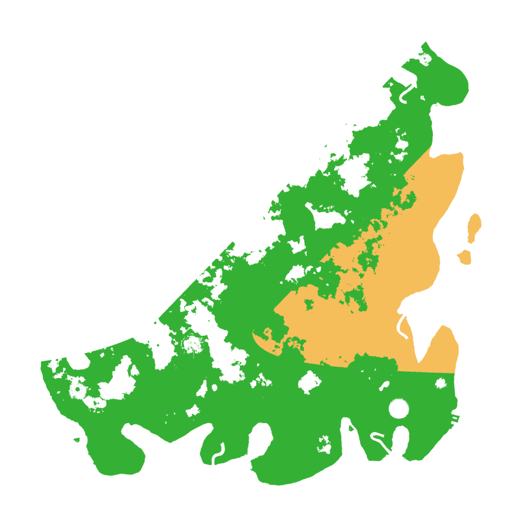 Biome Rust Map: Procedural Map, Size: 4500, Seed: 402666261