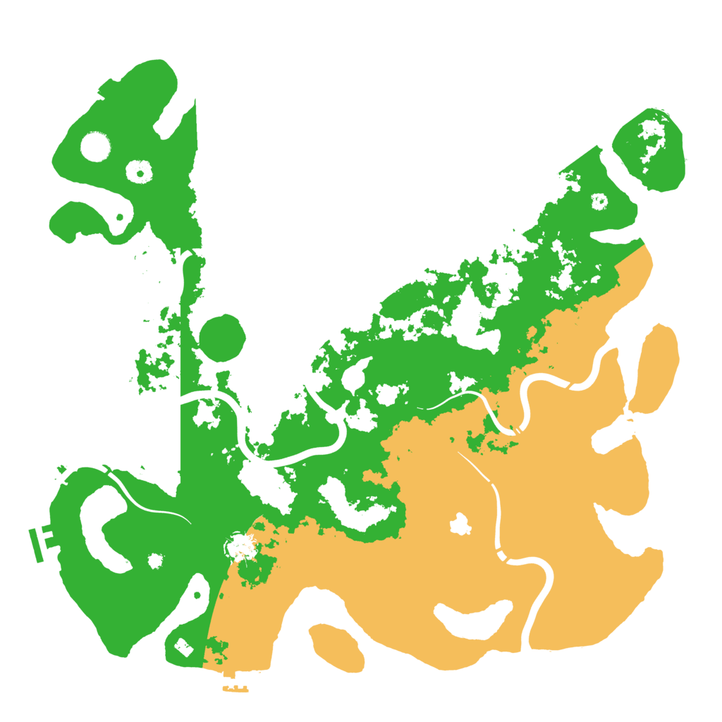 Biome Rust Map: Procedural Map, Size: 4250, Seed: 1013936718