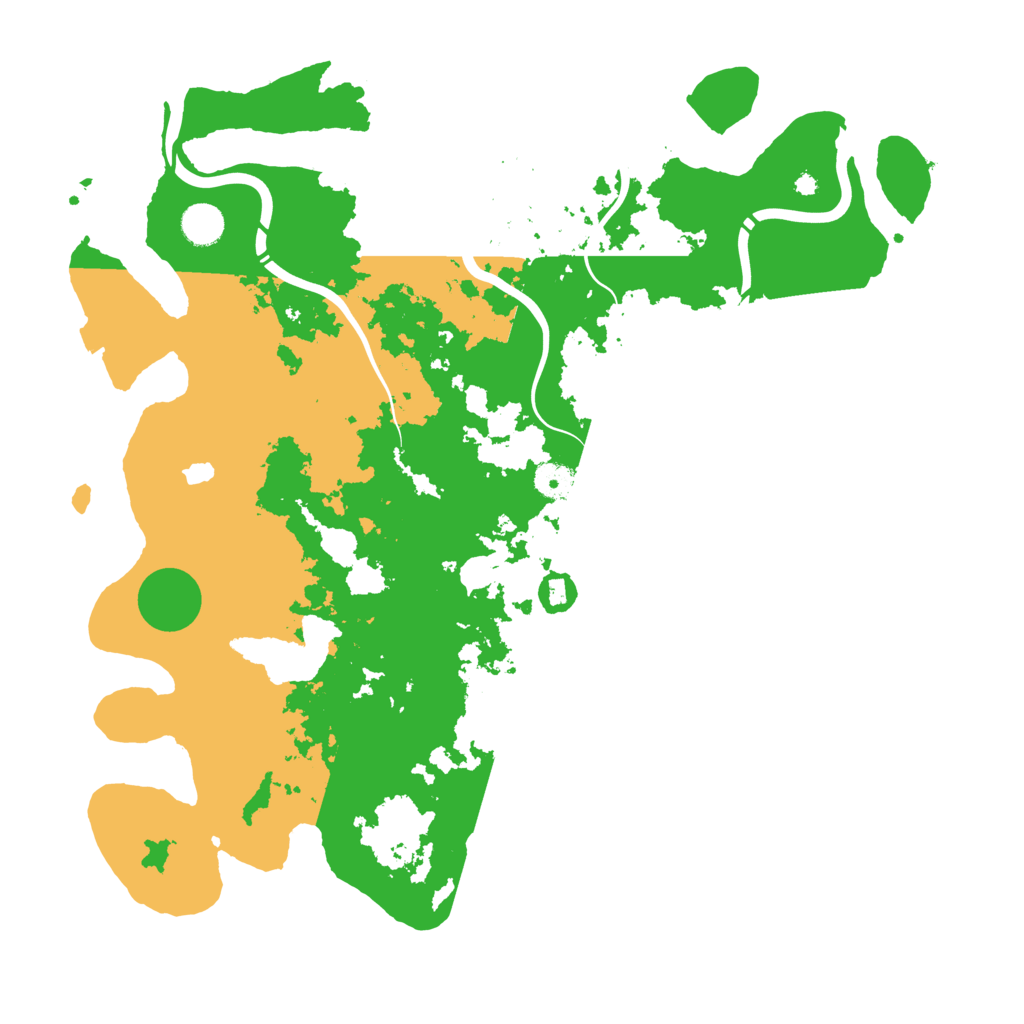 Biome Rust Map: Procedural Map, Size: 4250, Seed: 485514848