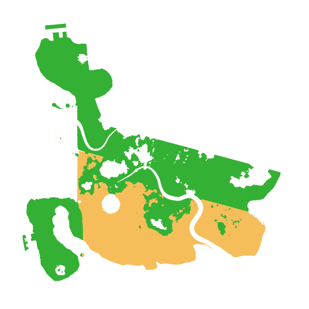 Biome Rust Map: Procedural Map, Size: 3000, Seed: 994320188