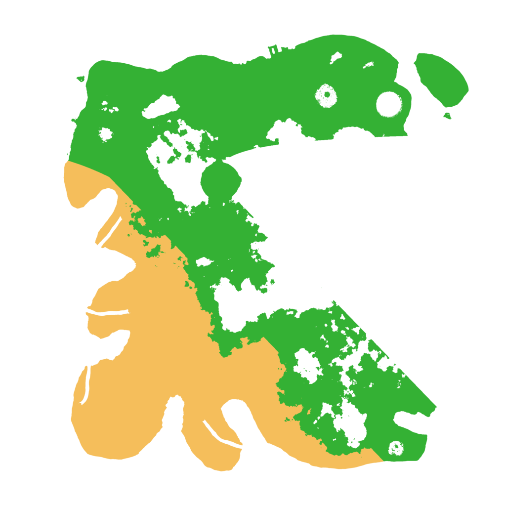 Biome Rust Map: Procedural Map, Size: 3500, Seed: 1803215156